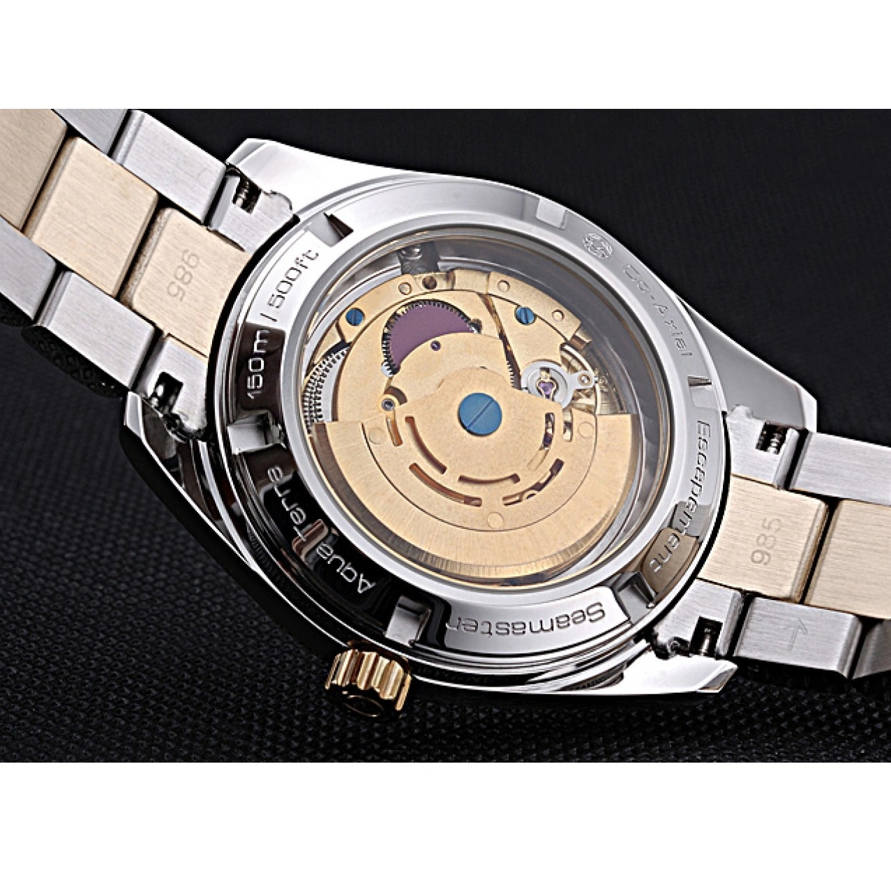 1028 Omega Seamaster White Dial Two Tone 622167